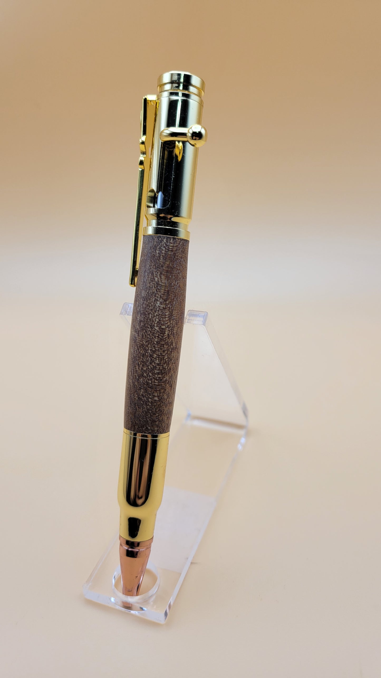 Mahogany Bolt Action Pen