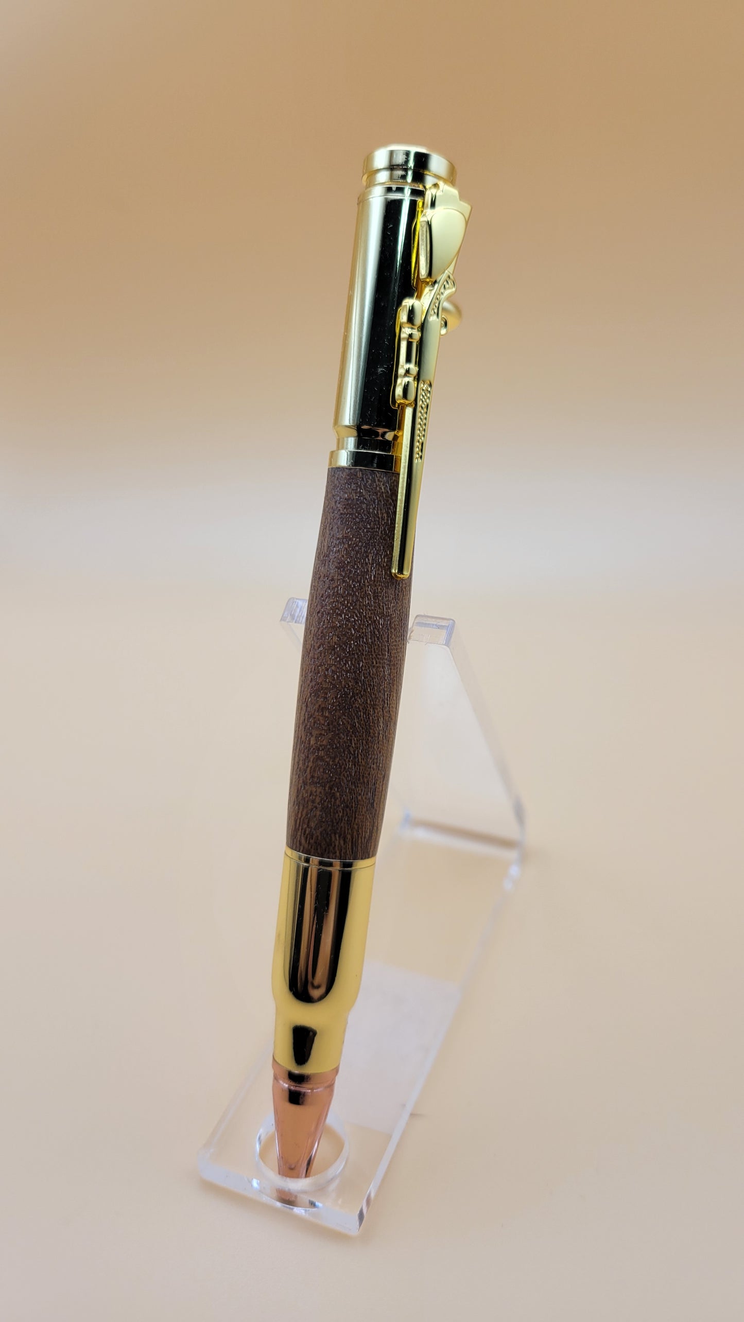 Mahogany Bolt Action Pen