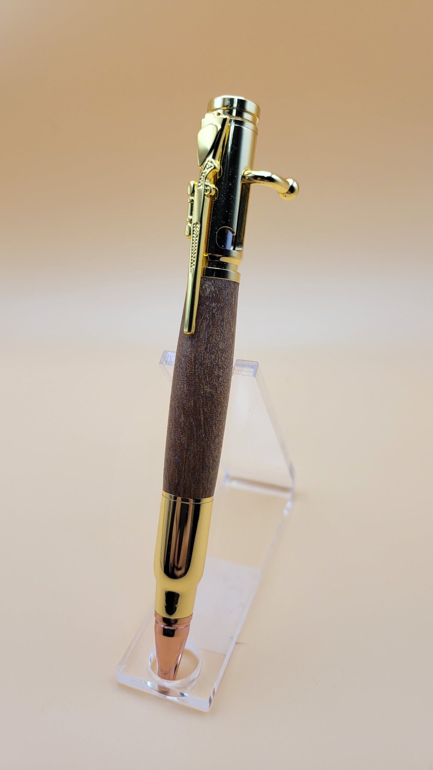 Mahogany Bolt Action Pen