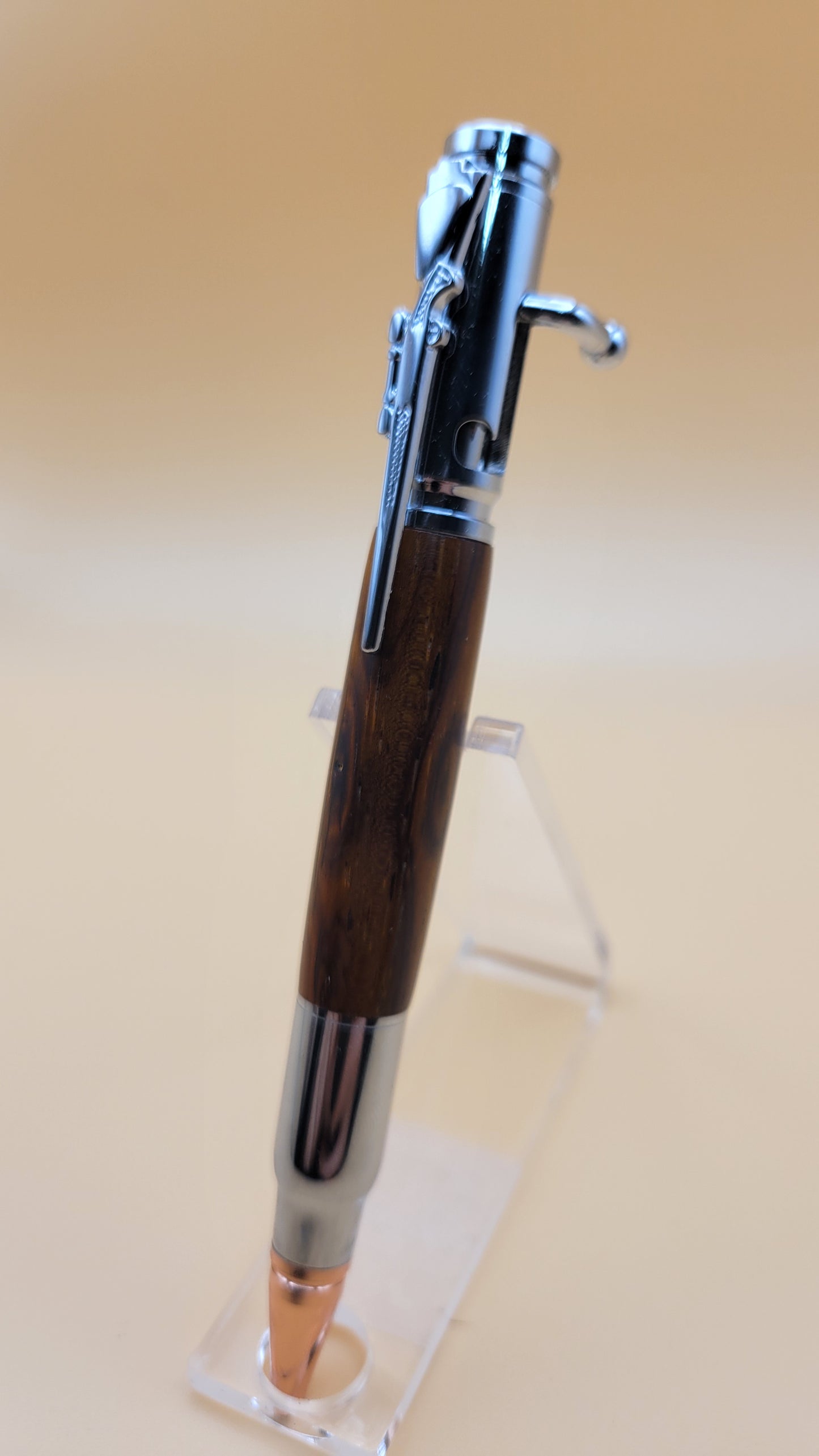 Cocobolo wood bolt action pen