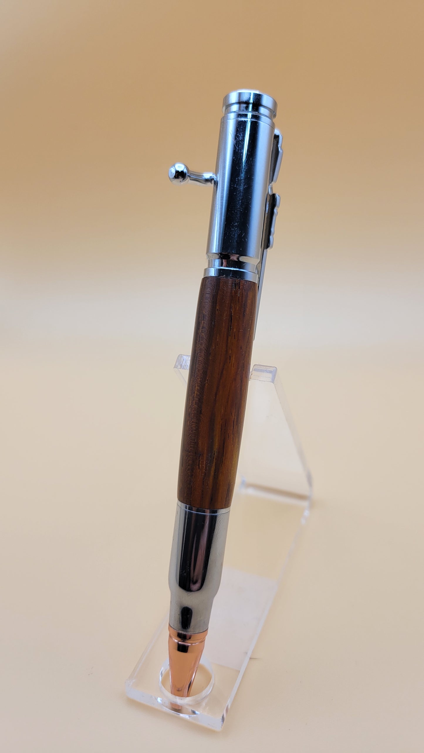 Cocobolo wood bolt action pen