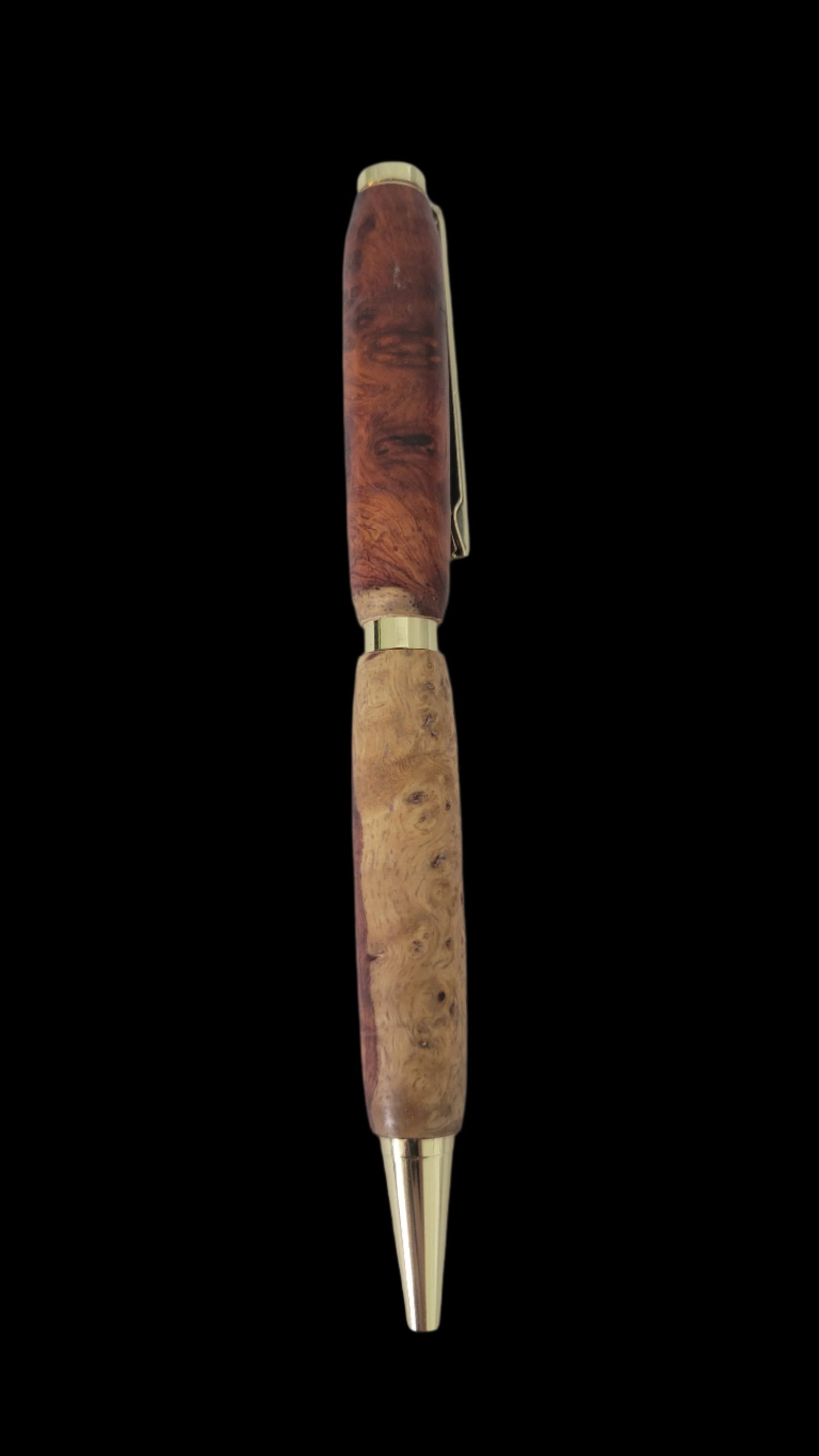 Rare Ambonya Burl Pen -Stunning Colors