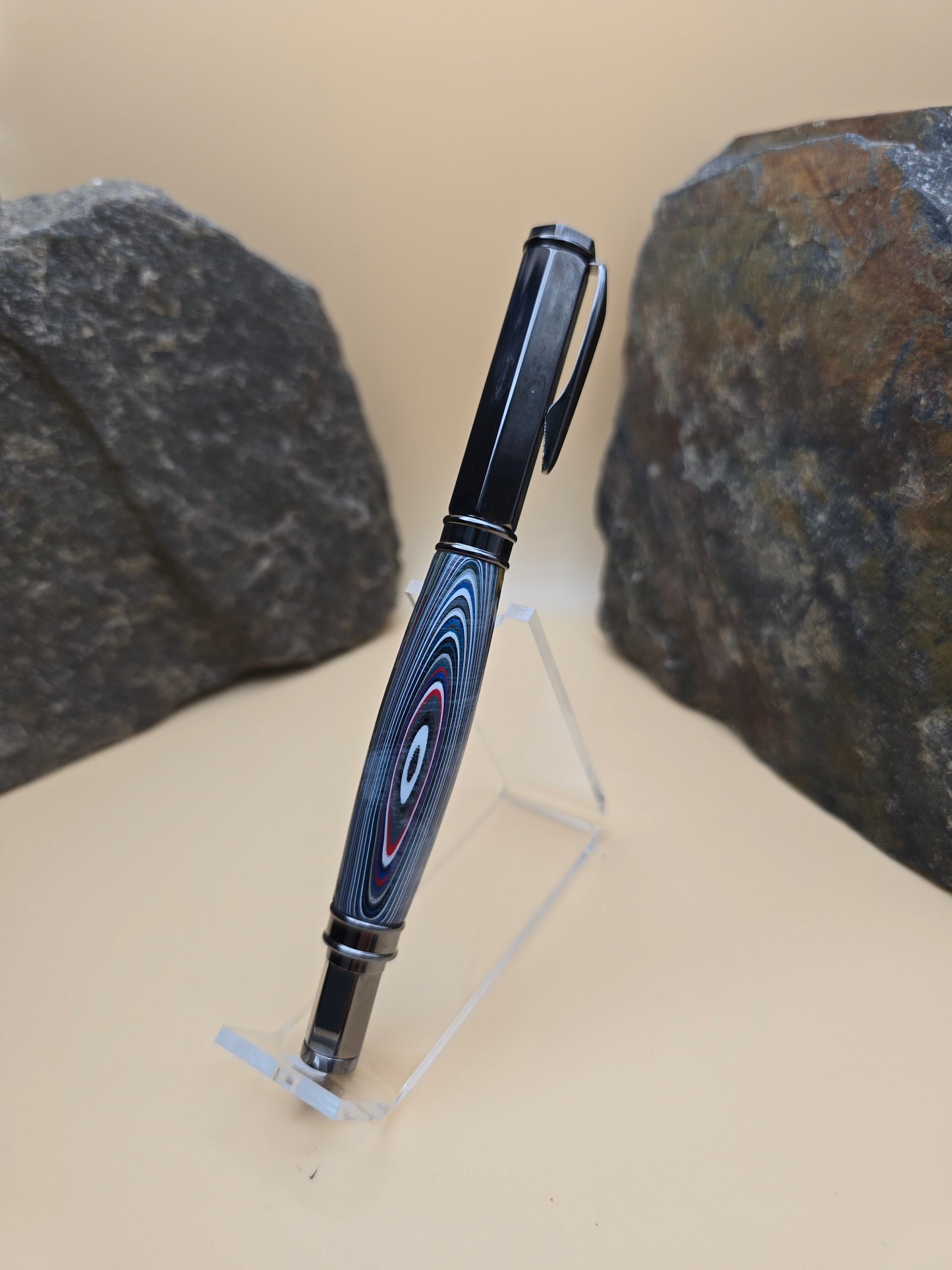 Jeep fordite magnetic capped rollerball