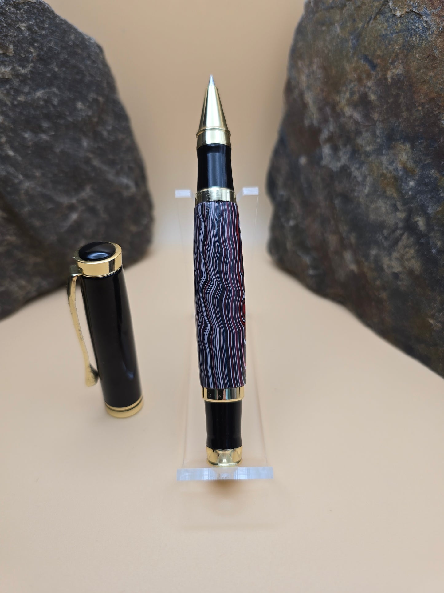 Jeep Fordite capped rollerball