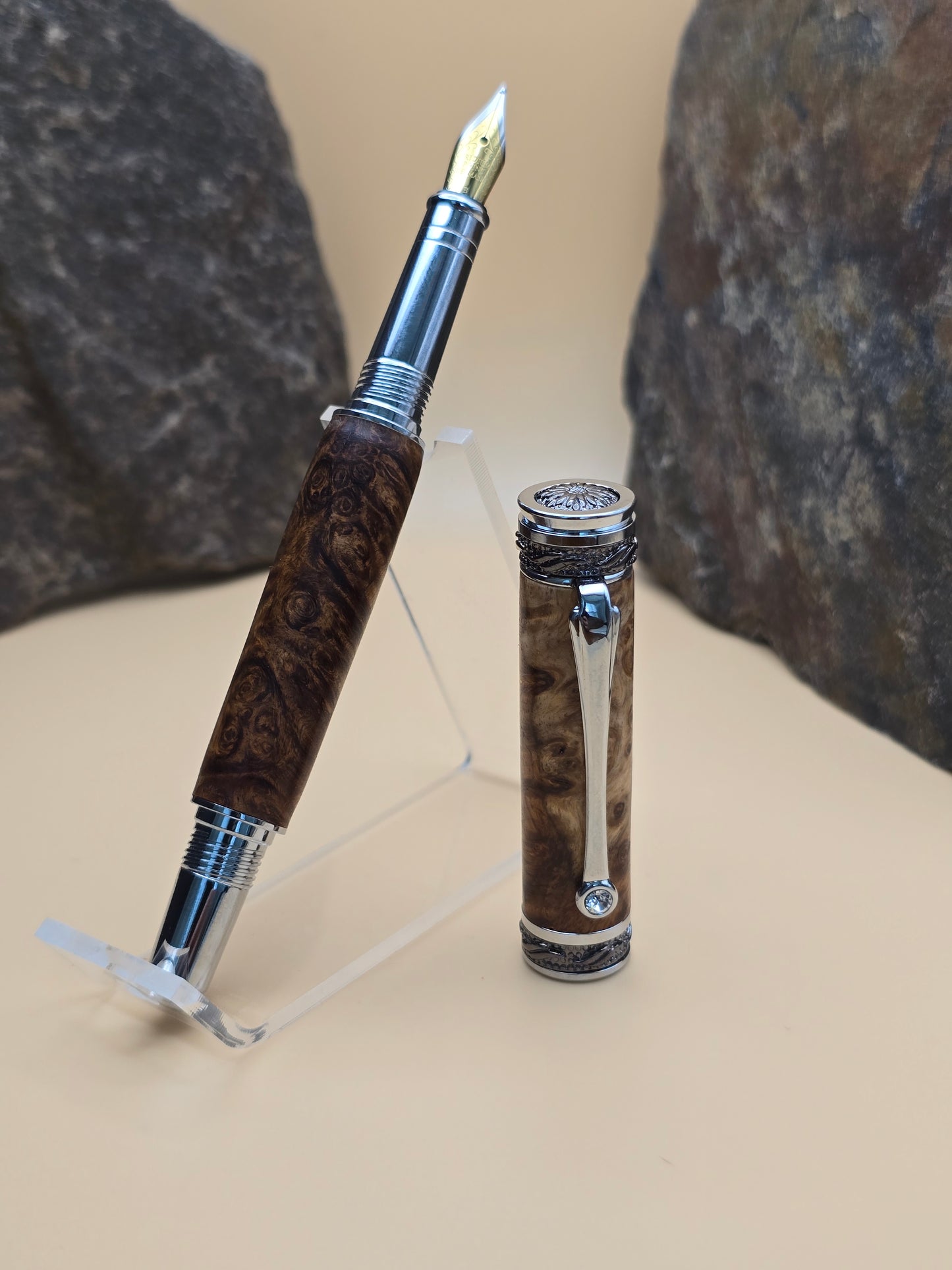 Amboyna Burl Fountain Pen