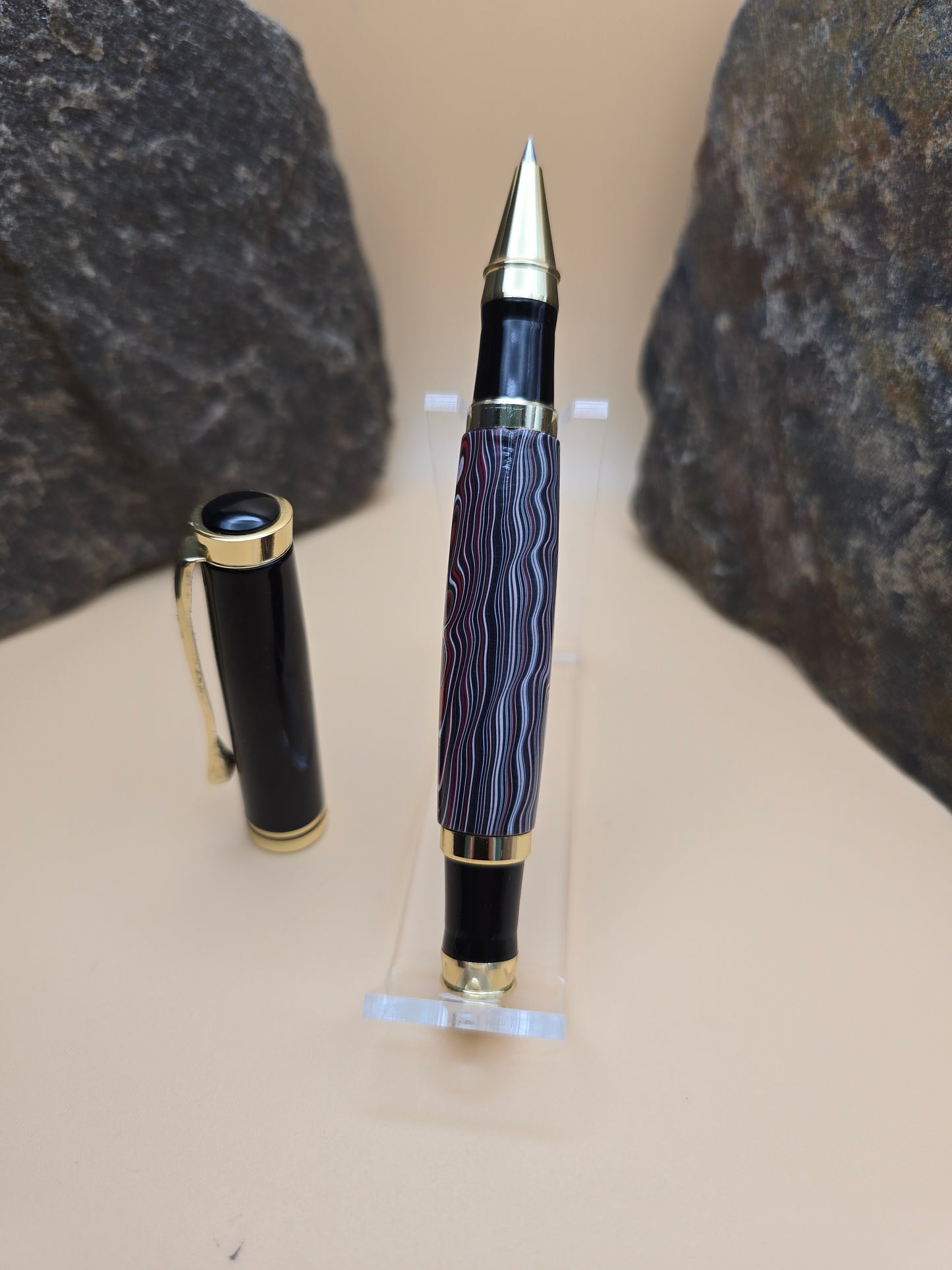 Jeep Fordite capped rollerball