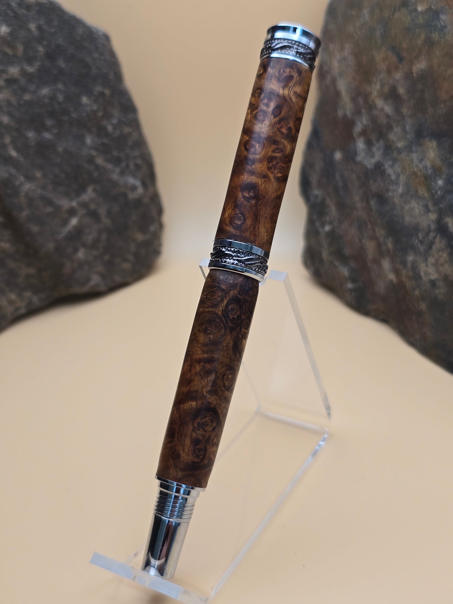 Amboyna Burl Fountain Pen