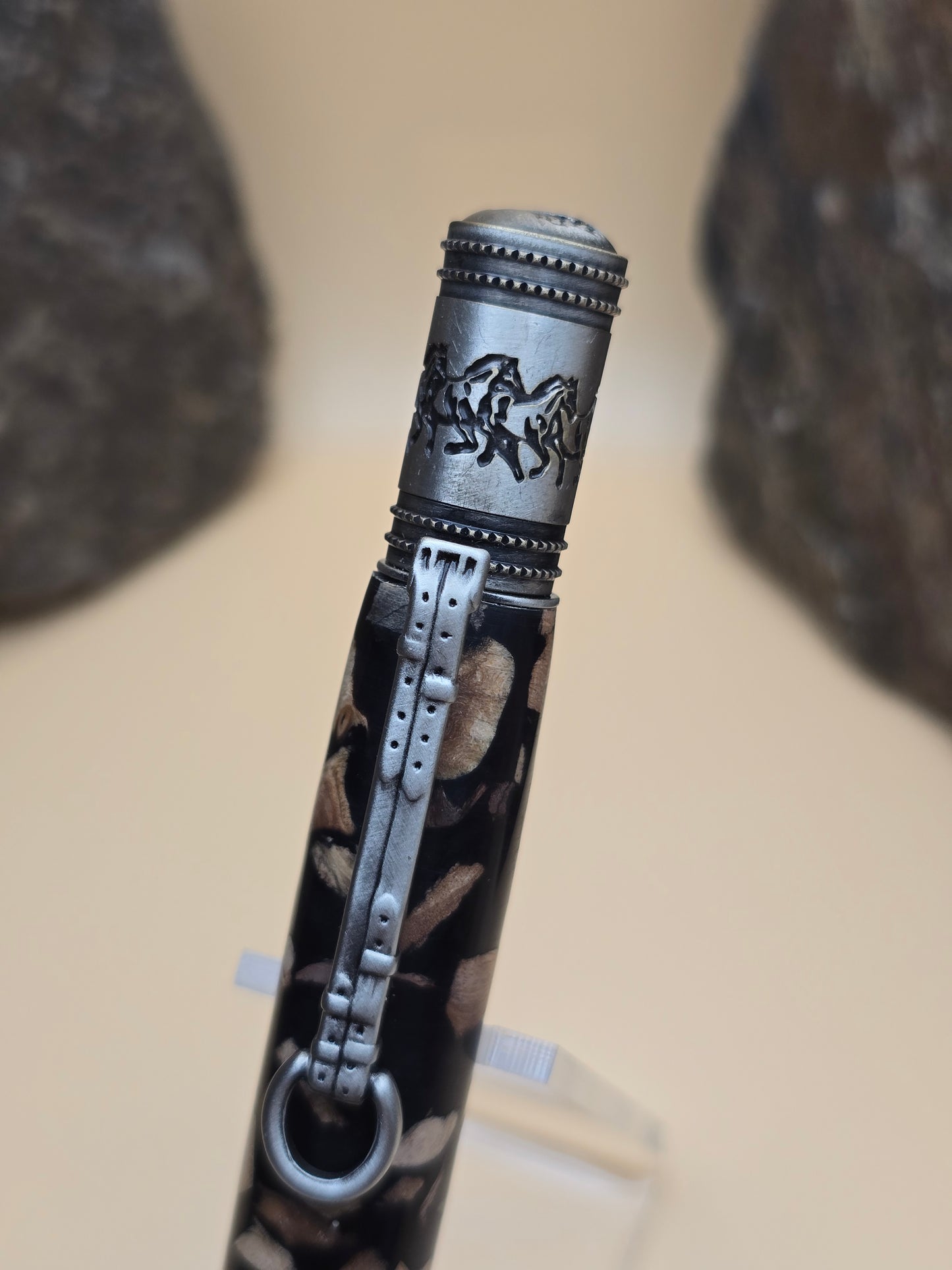 Burl Bits Horse Whisperer Ballpoint pen