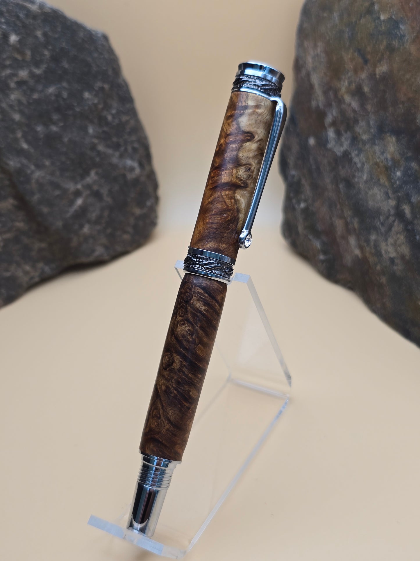 Amboyna Burl Fountain Pen