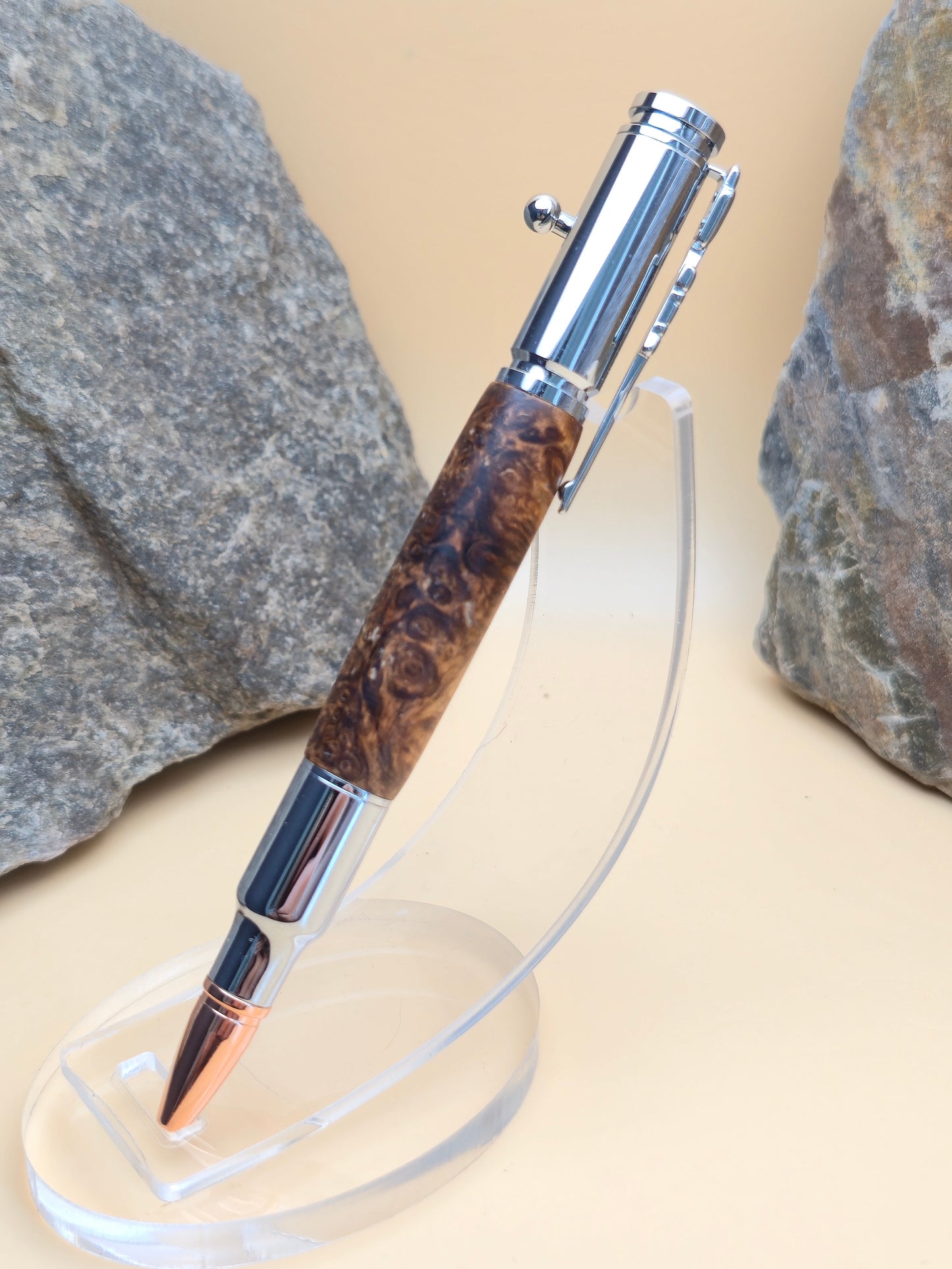 Amboyna burl bolt action