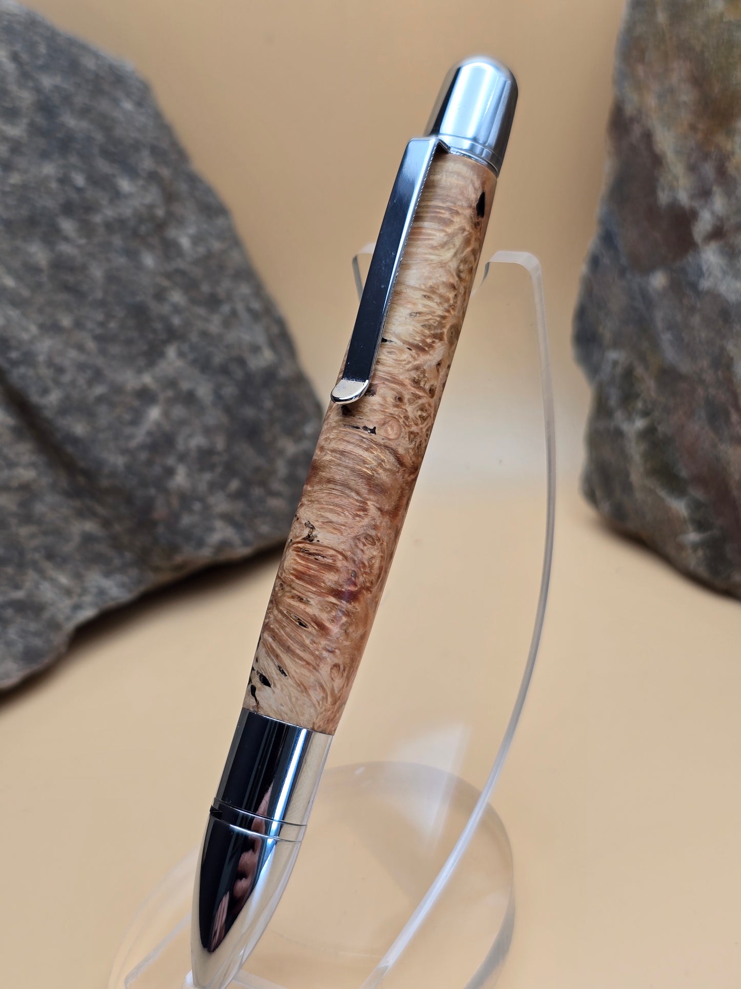 Flame Box Elder Burl
