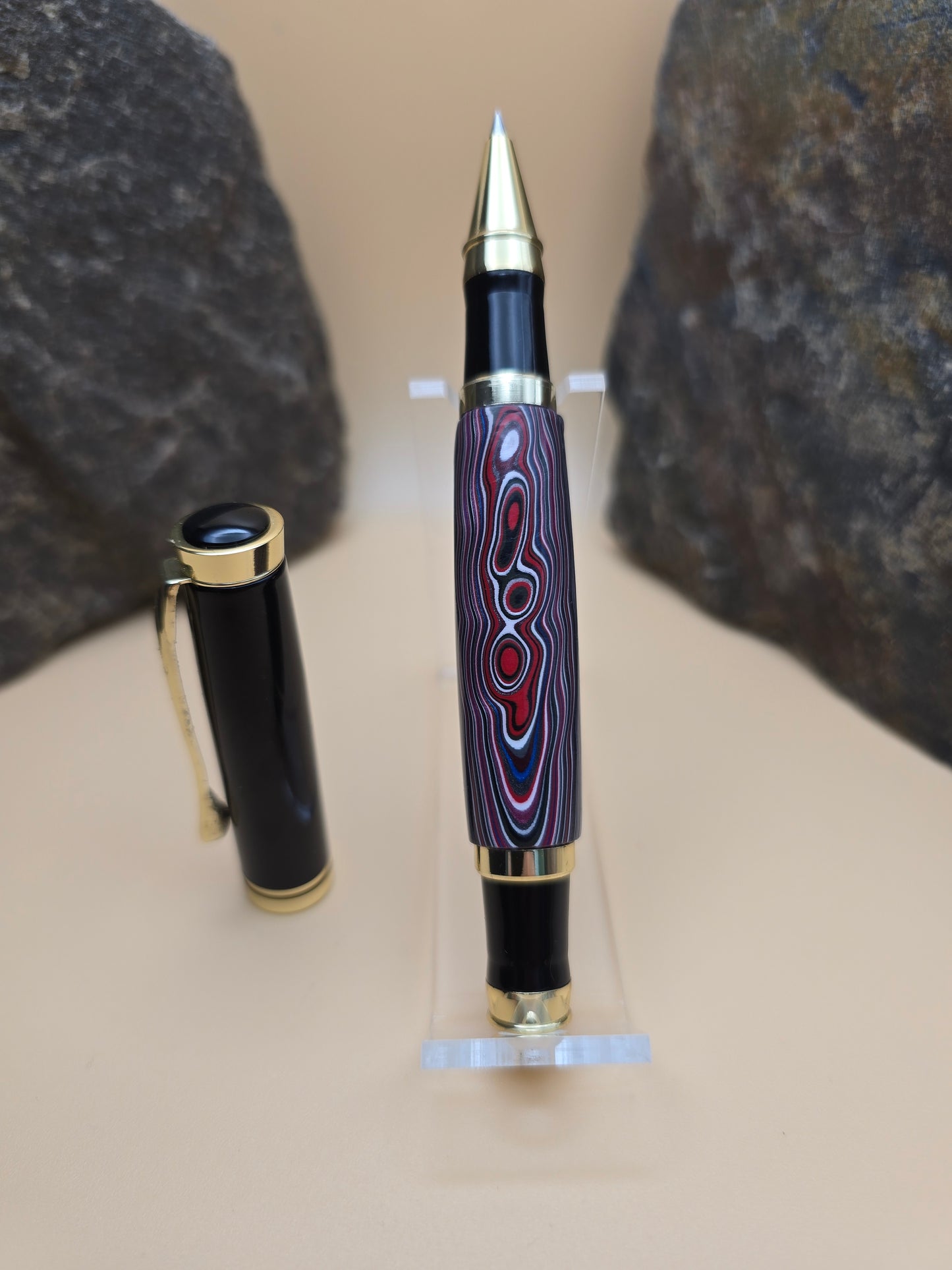 Jeep Fordite capped rollerball