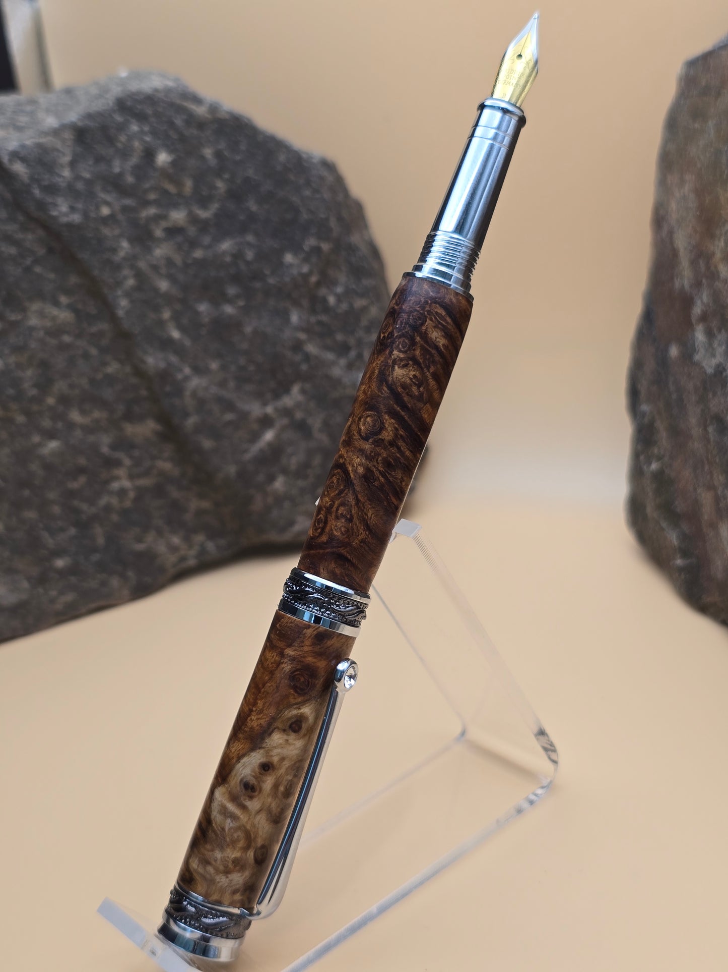Amboyna Burl Fountain Pen