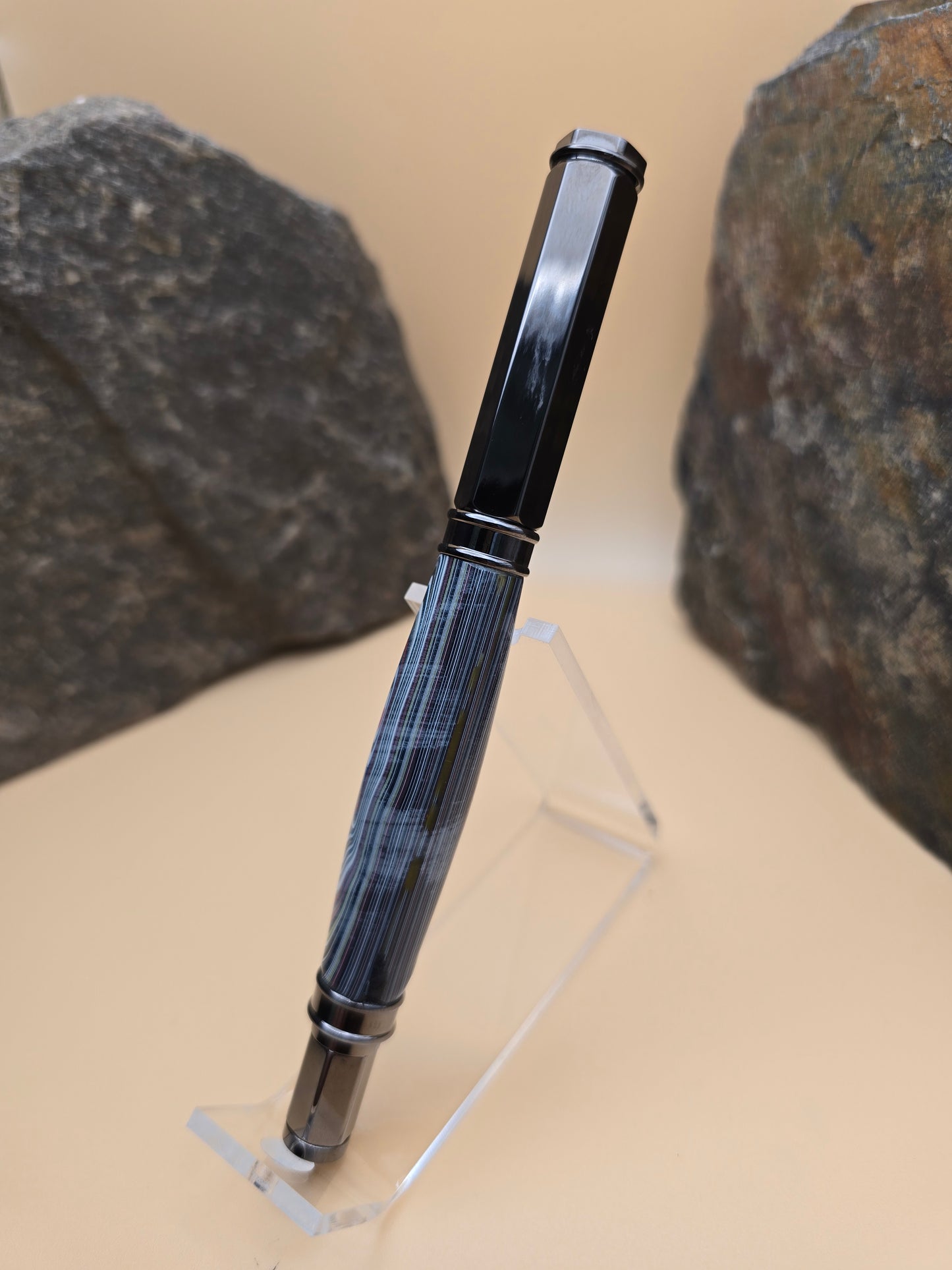 Jeep fordite magnetic capped rollerball