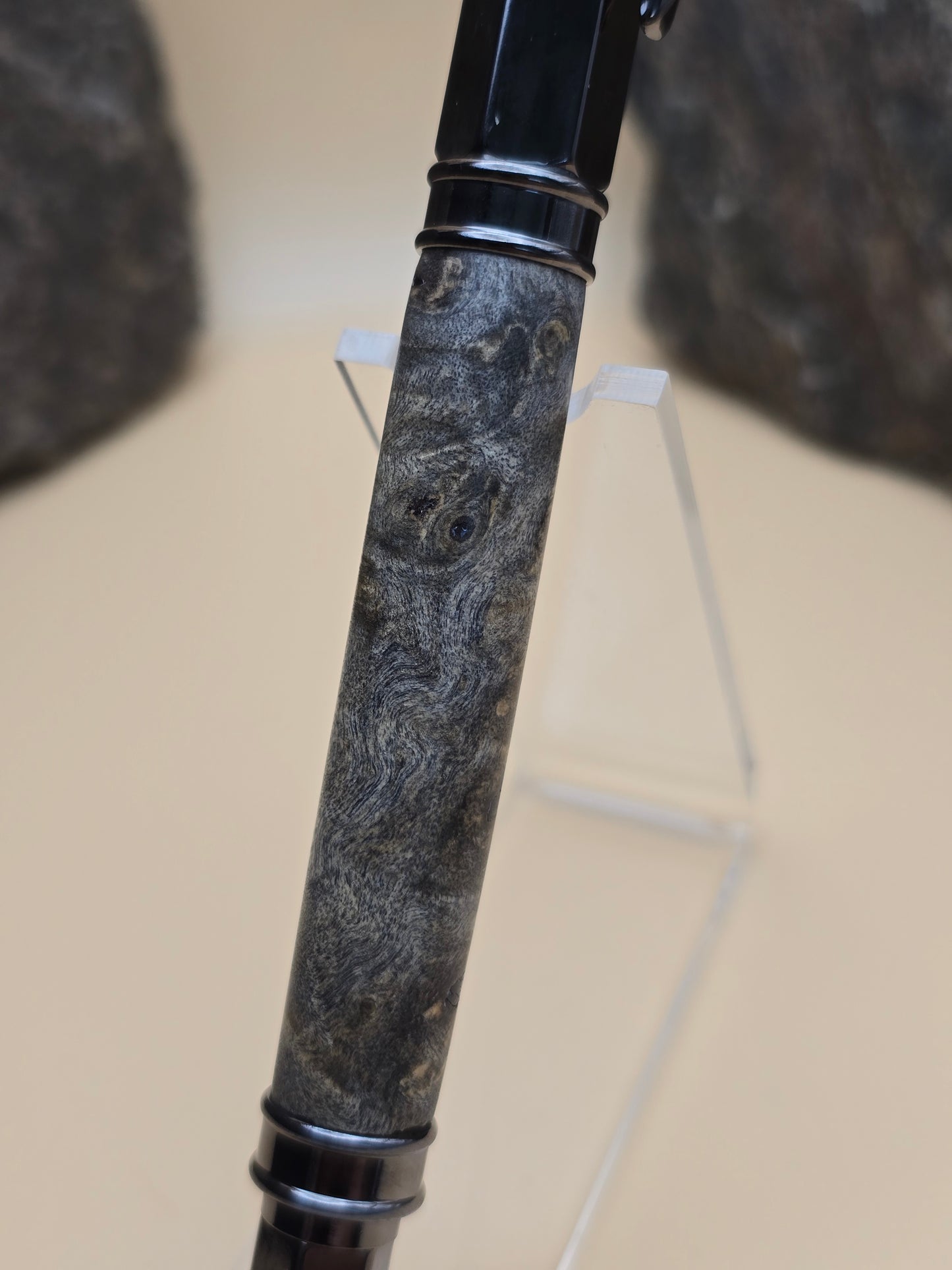 California Buckeye Burl Magnetic Cap Rollerball