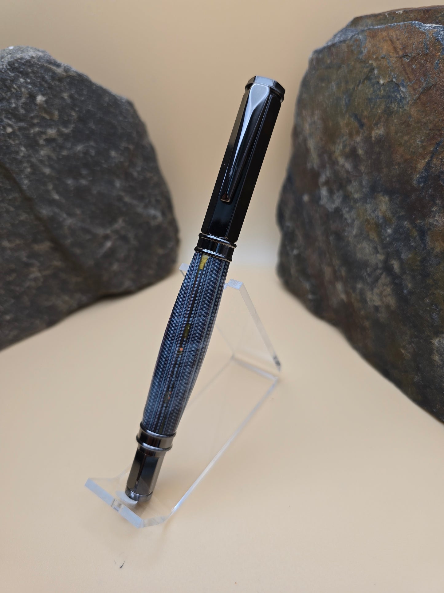 Jeep fordite magnetic capped rollerball
