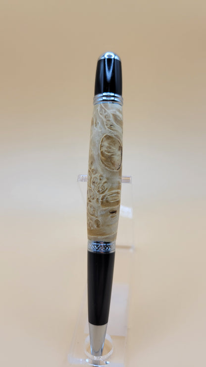 Premium Box Elder Burl Gatsby Pen