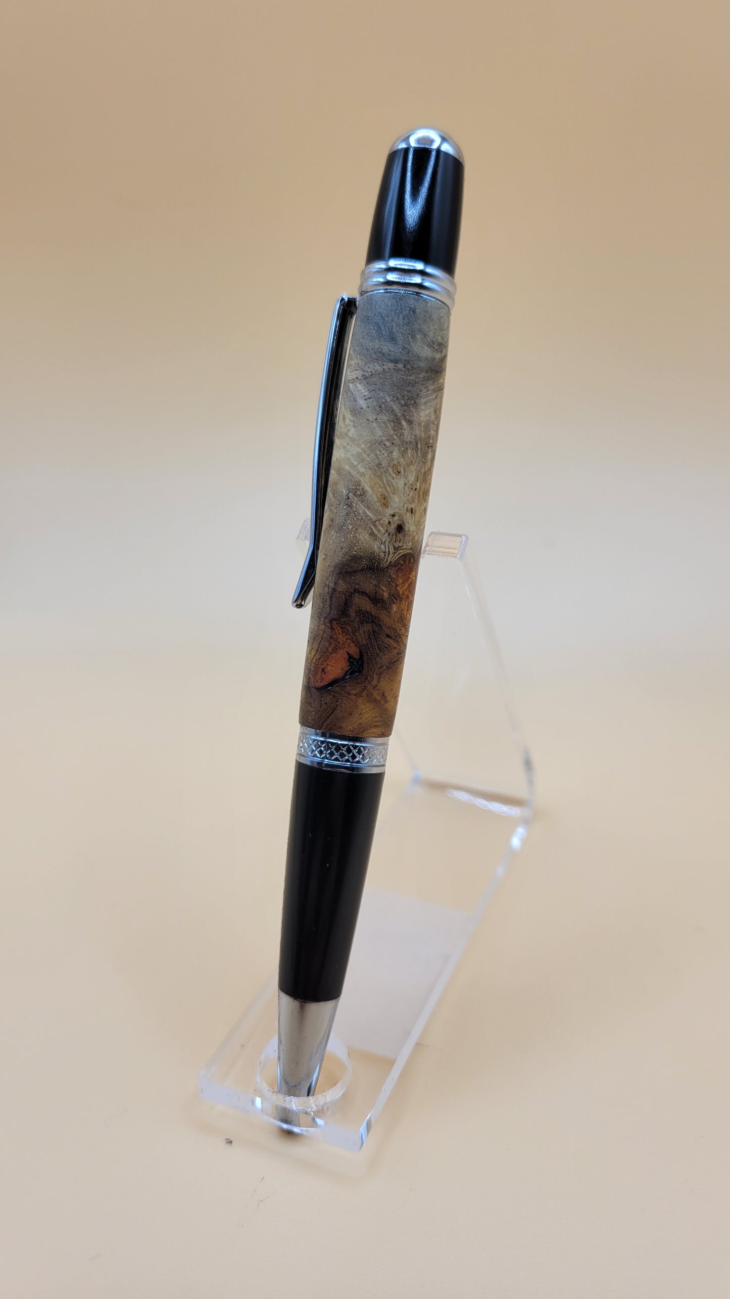 2 Tone Ambonya Burl Gatsby Pen