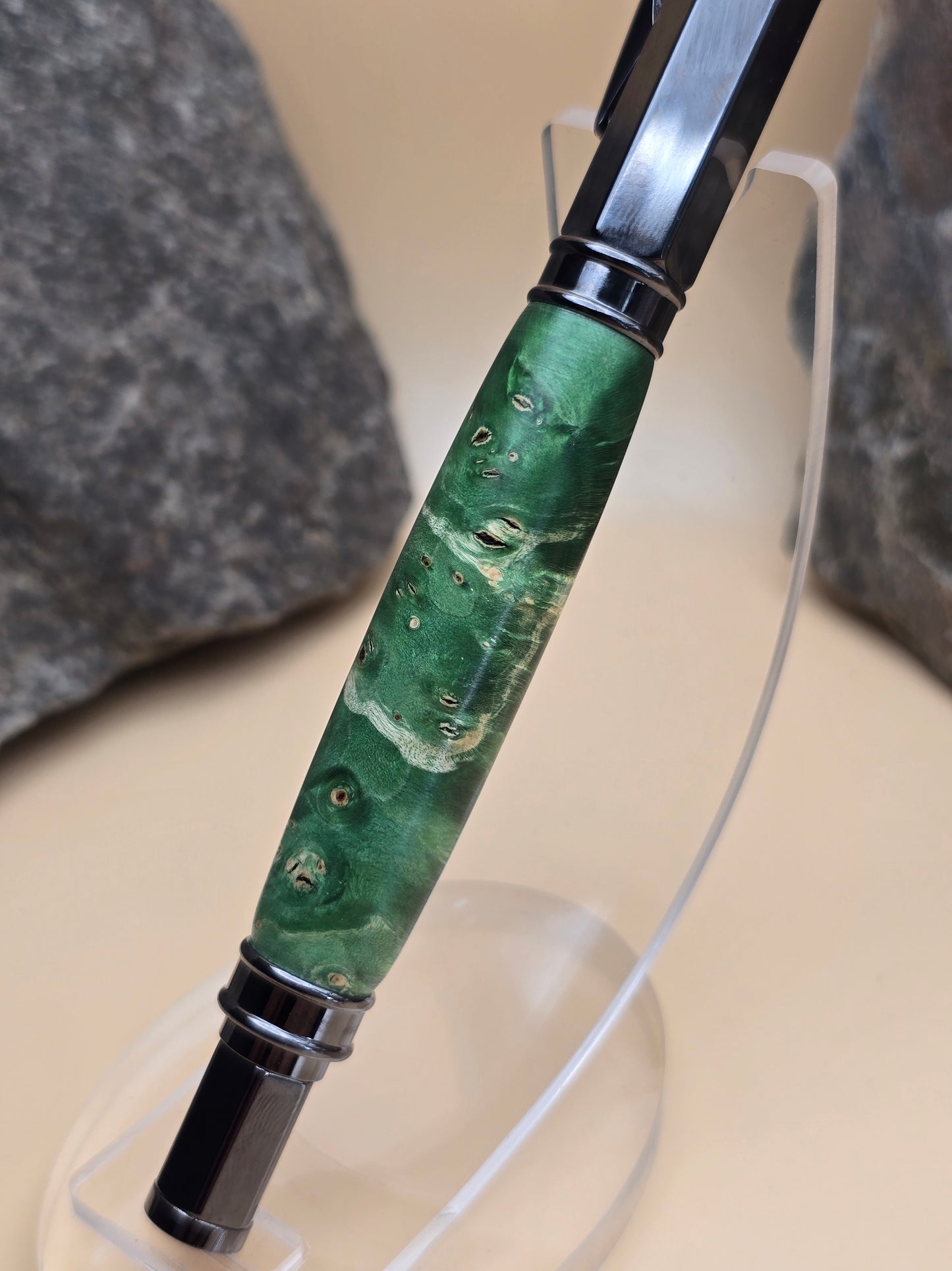 Dyed Box Elder Burl