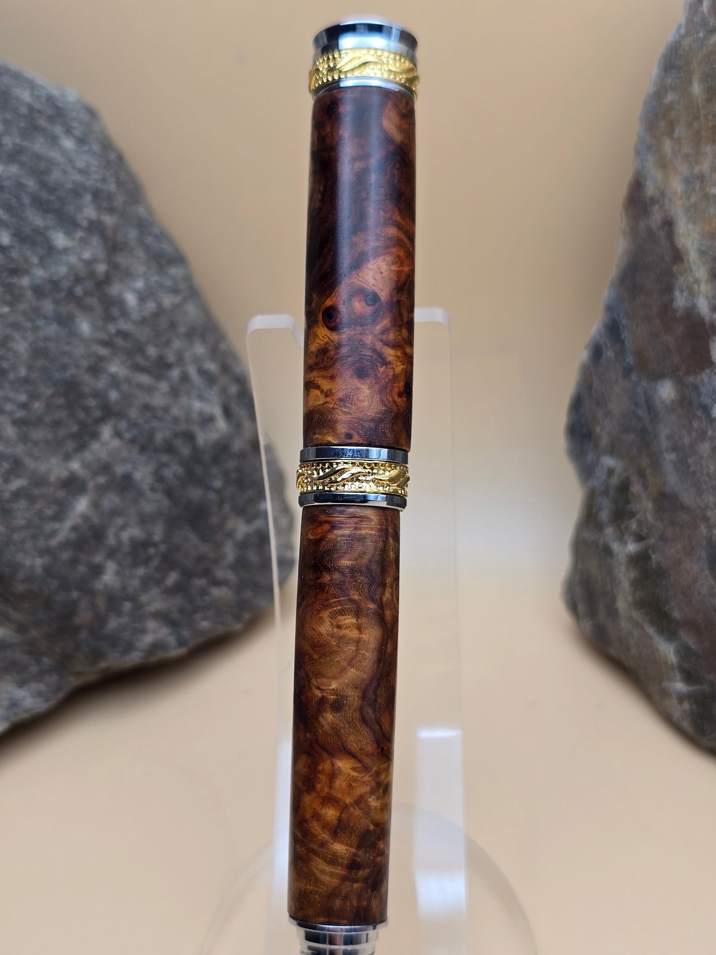 Amboyna Burl Fountain Pen