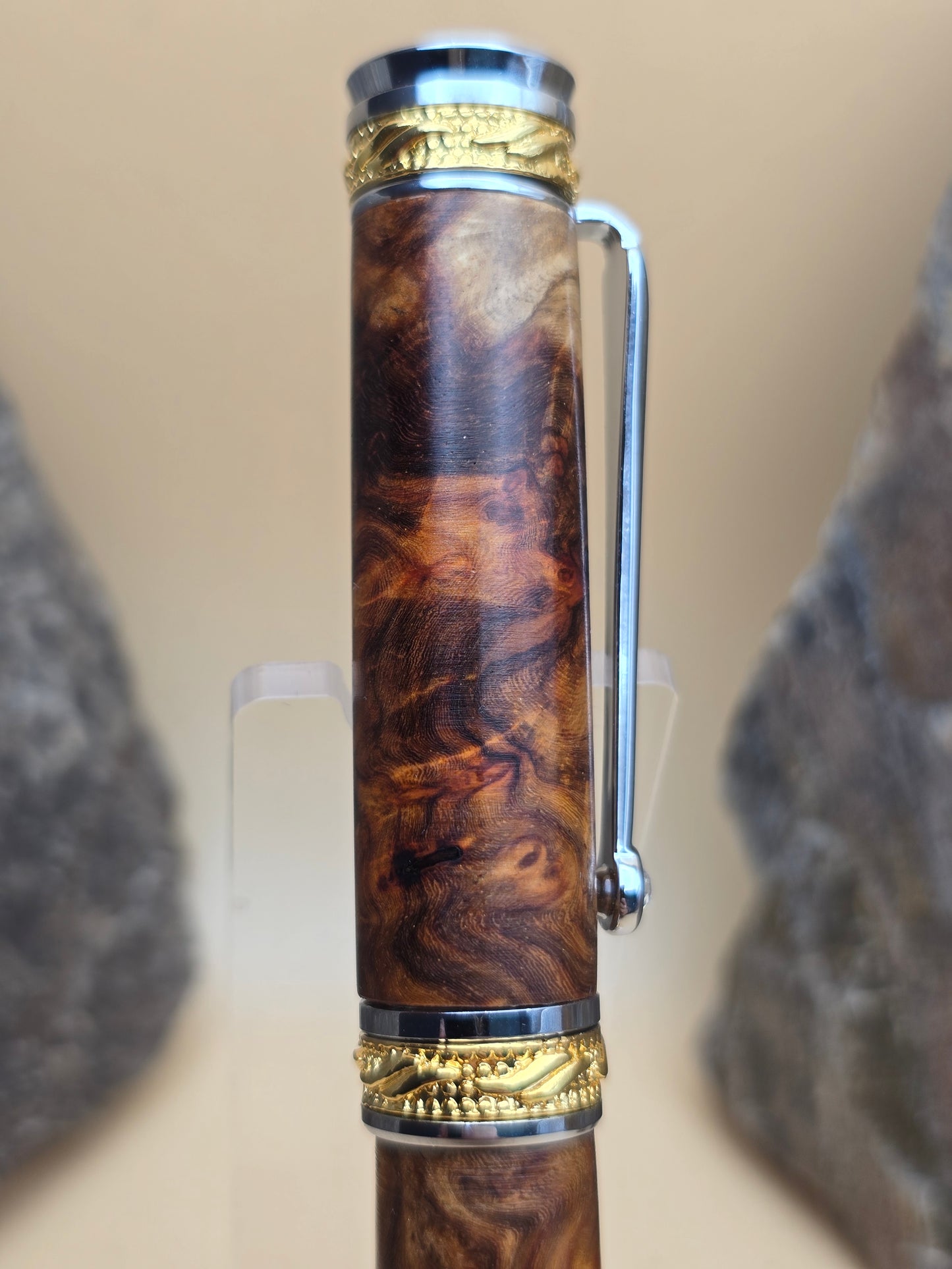 Amboyna Burl Fountain Pen