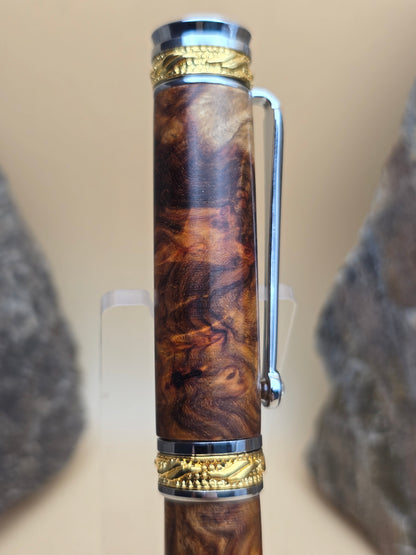 Amboyna Burl Fountain Pen