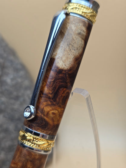 Amboyna Burl Fountain Pen