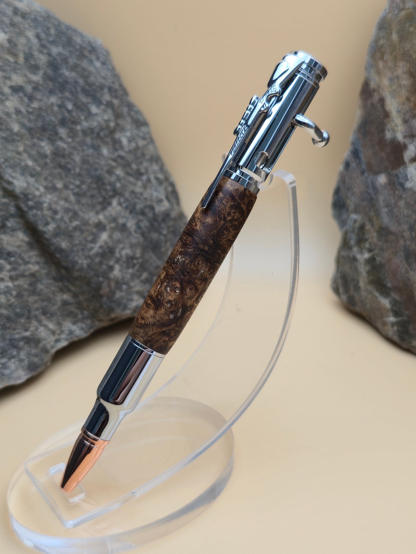 Amboyna burl bolt action