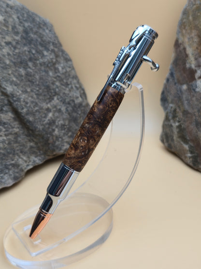 Amboyna burl bolt action