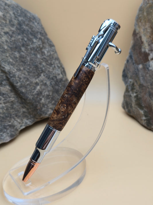Amboyna burl bolt action