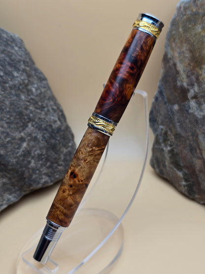 Amboyna Burl Fountain Pen