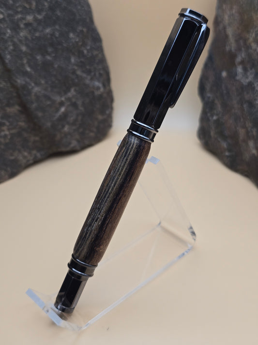 Wisteria Vine wood Magnetic cap rollerball