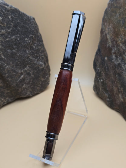 Cocobolo magnetic capped rollerball