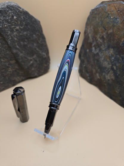 Jeep fordite magnetic capped rollerball