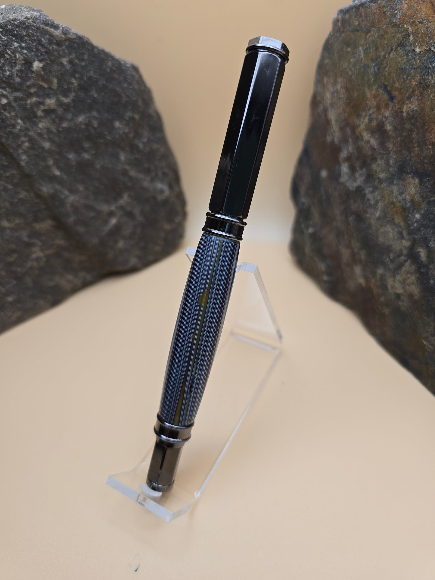 Jeep fordite magnetic capped rollerball