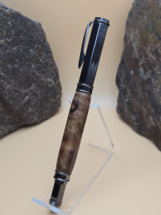 Chocolate Curly Mango Magnetic cap rollerball pen
