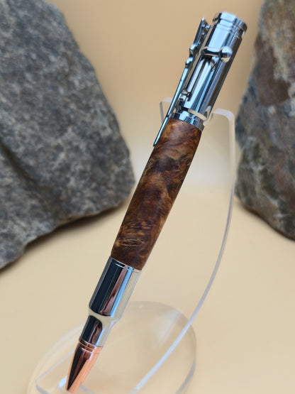 Amboyna Burl Bolt action