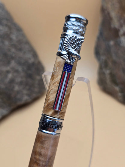 Maple Burl USA Ballpoint