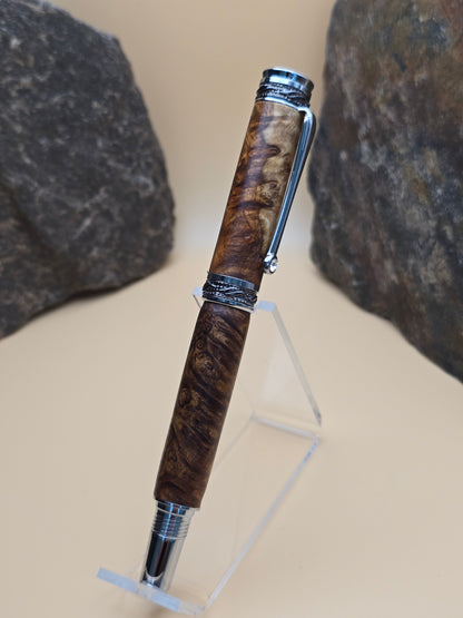 Amboyna Burl Fountain Pen
