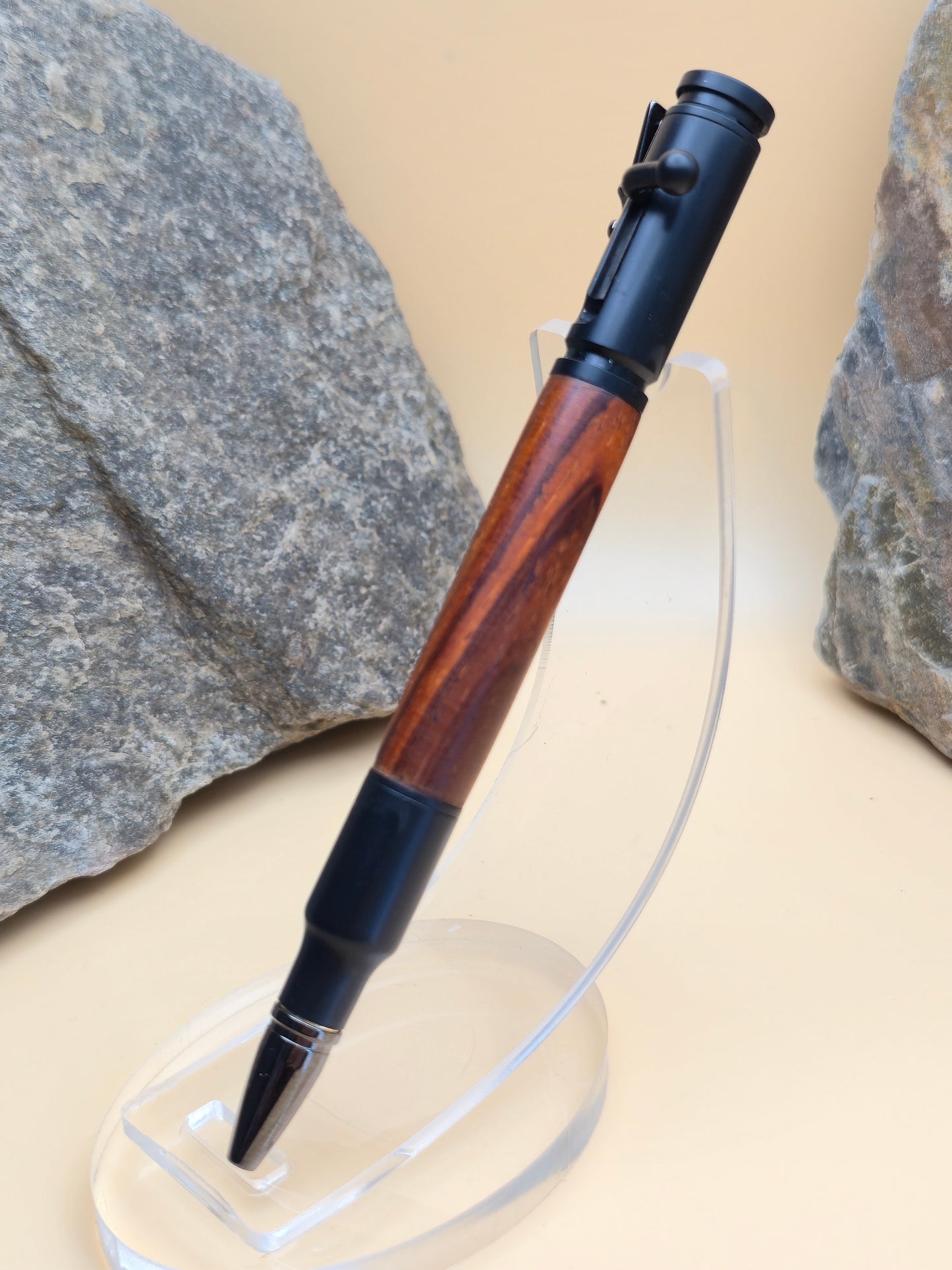 Cocobolo bolt action pen