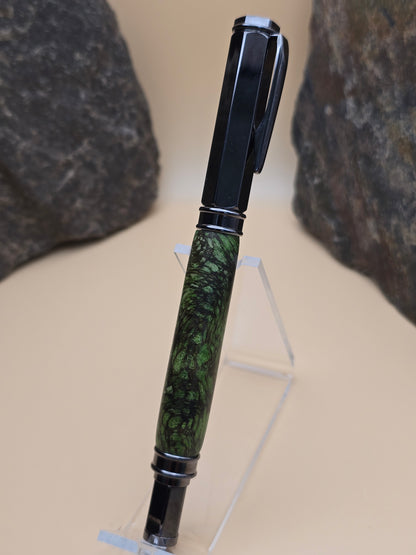 Green Dyed Guava Burl