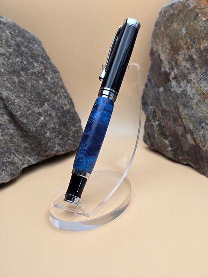 Dyed Box Elder Burl Oxford