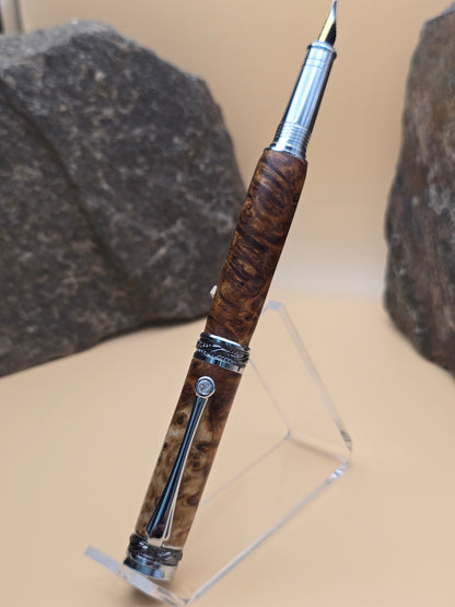Amboyna Burl Fountain Pen