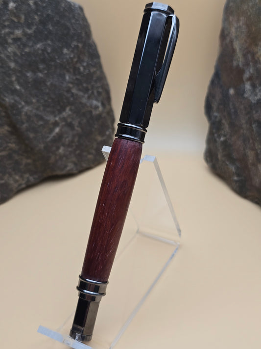 Paduk wood Magnetic cap rollerball