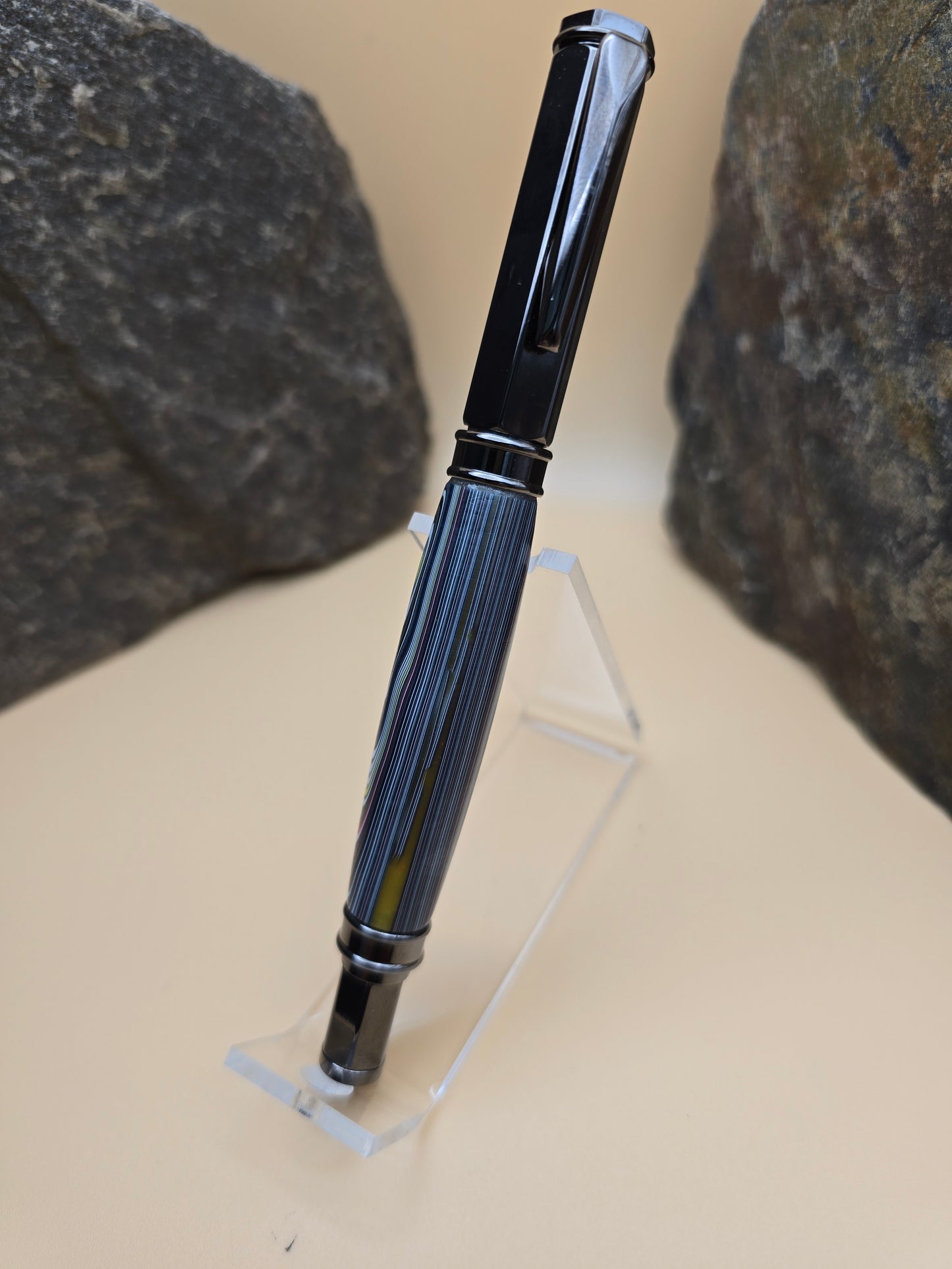 Jeep fordite magnetic capped rollerball