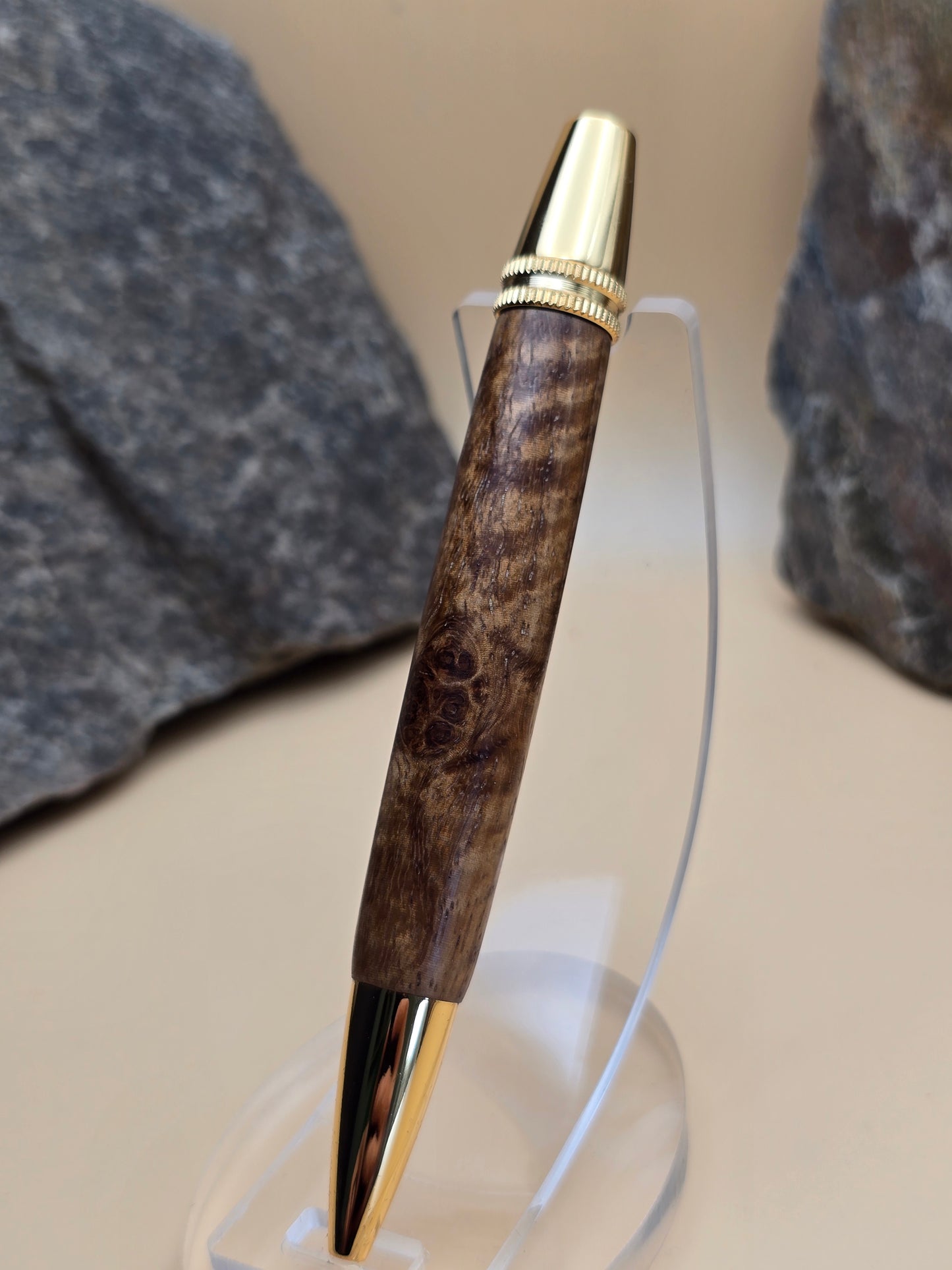 Curly Narra Polaris Ballpoint