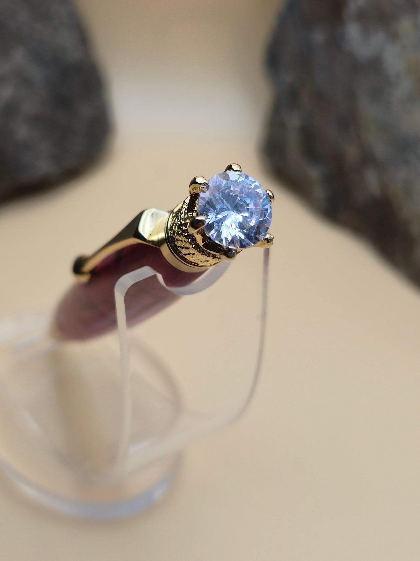 Pink dyed spalted maple