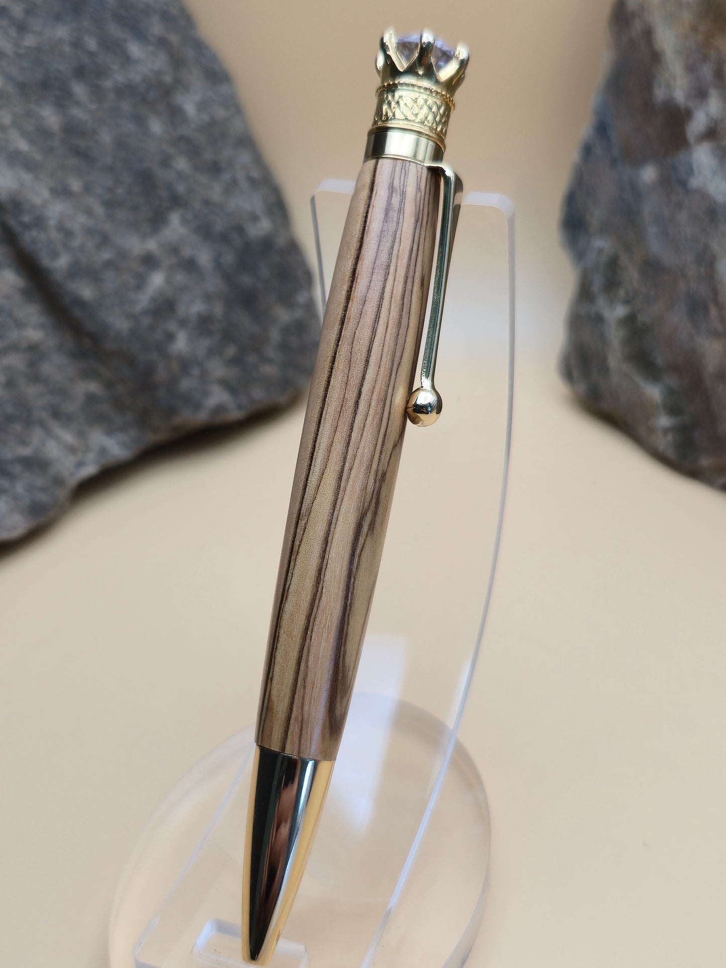 Holy Land olivewood royal pen