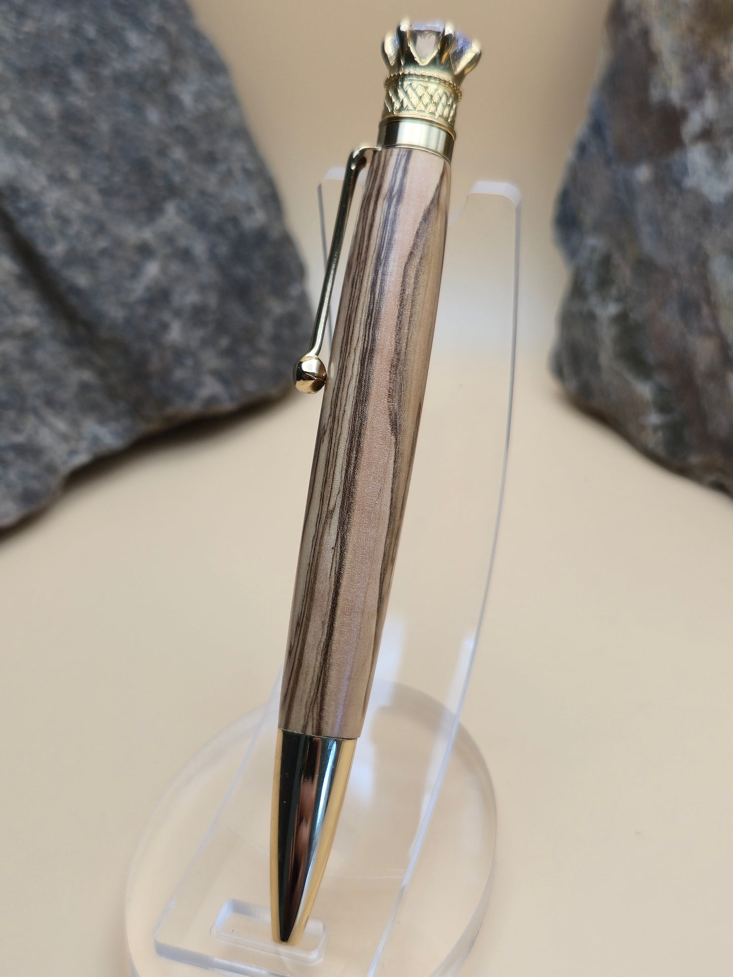 Holy Land olivewood royal pen