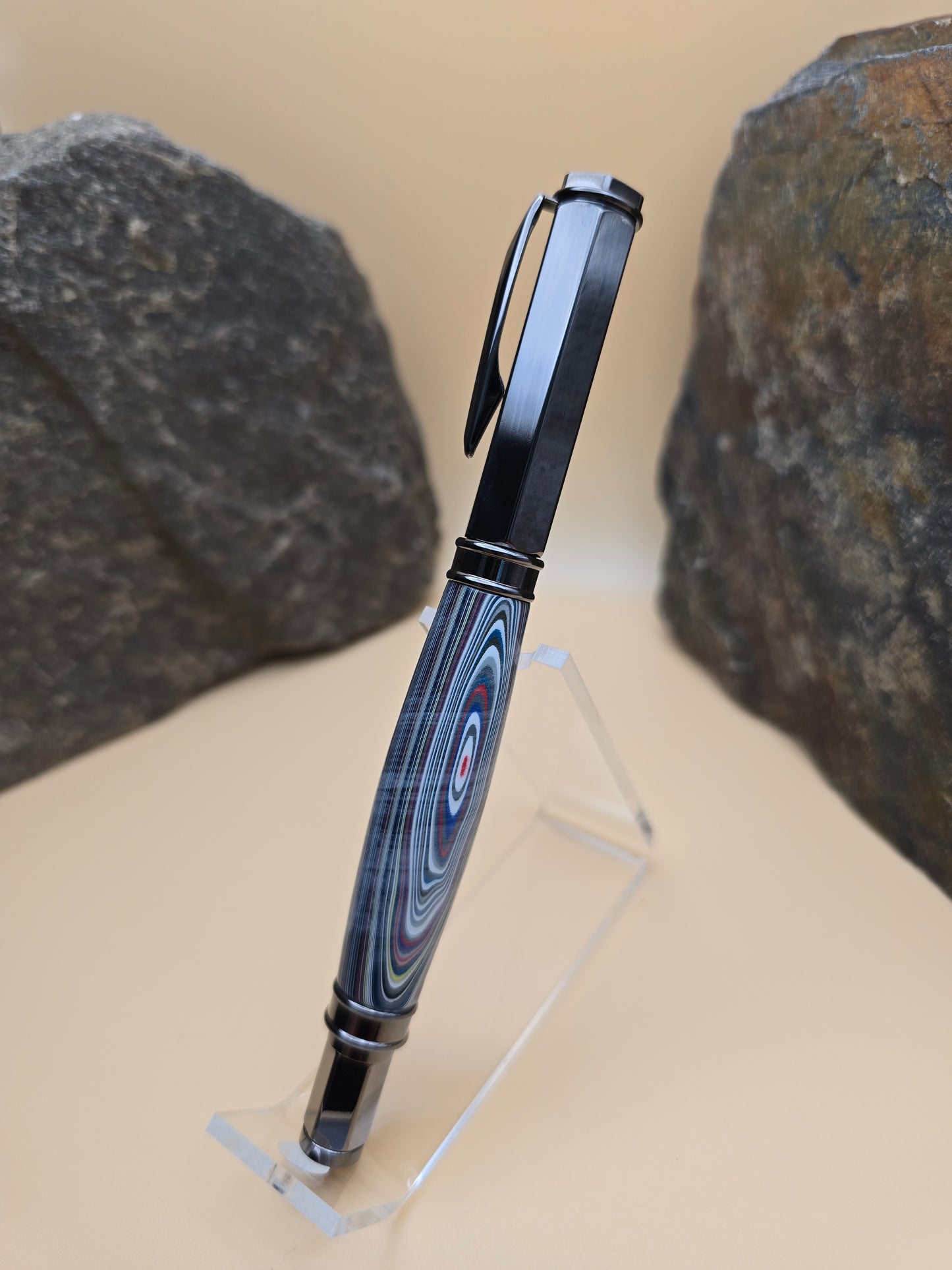 Jeep fordite magnetic capped rollerball